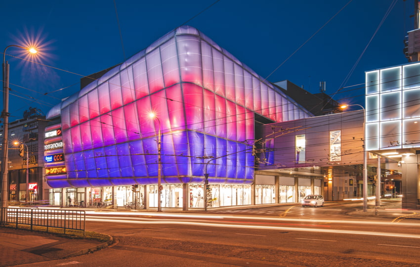 Plánek nákupního centra IGY Centrum České Budějovice